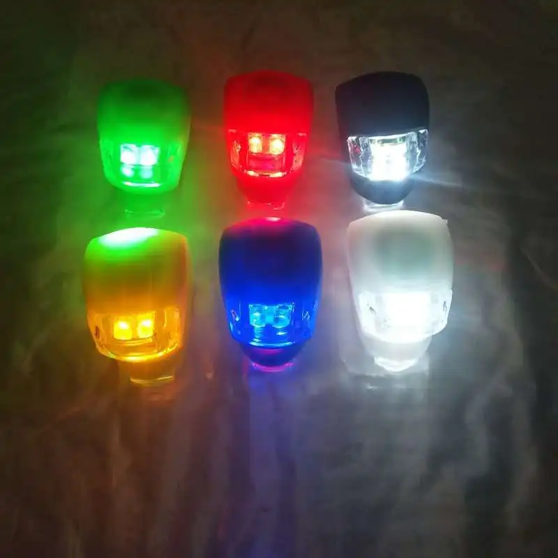 Светодиодный светильник для велосипеда силиконовый велосипедный фонарь