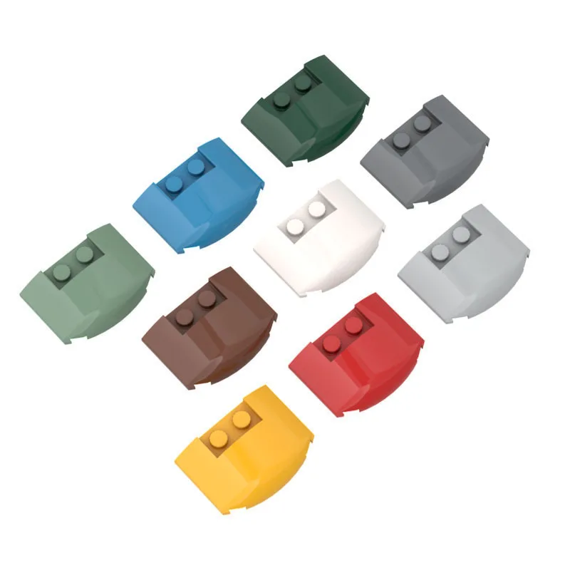 

Building Block Toys diy Parts 3x4x2/3 curved cover moc Building Bricks Parts Educational Children Gift Toy 93604 free shipping