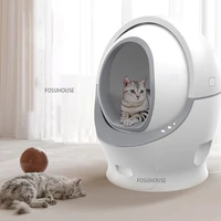 intelligent automatic cat litter box fully enclosed deodorizing cat toilet extra large splash proof cat litter house kattenbak