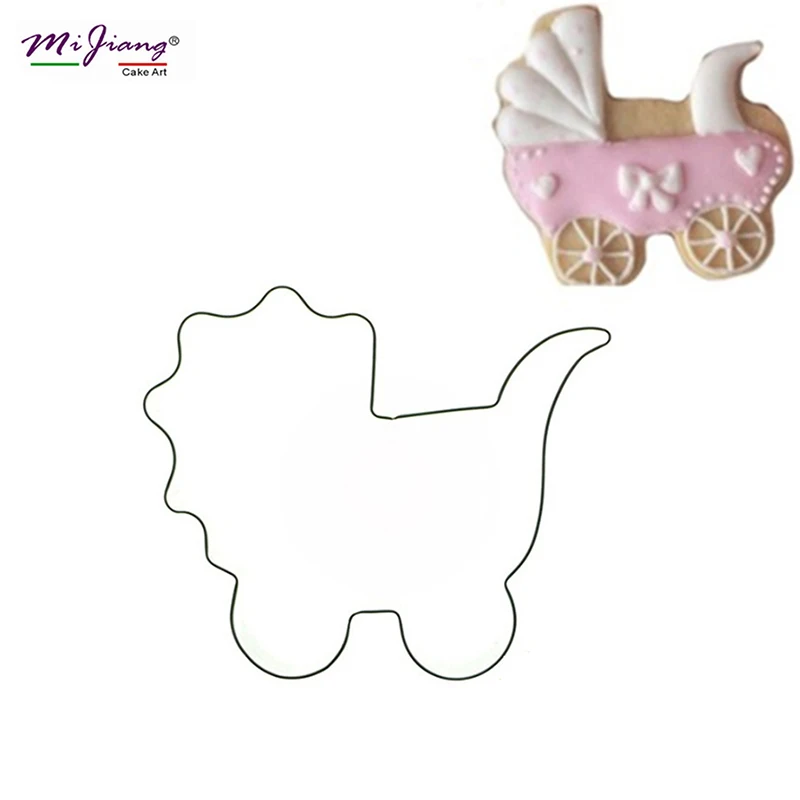 Детские коляски из нержавеющей стали тележка для печенья инструменты украшения