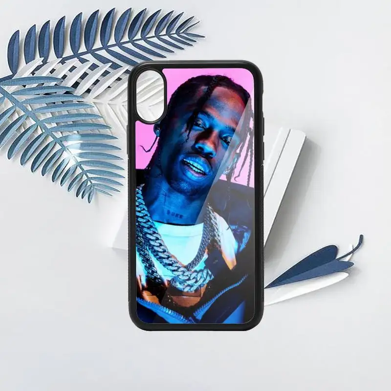 

Famous singer Travis Scott rapper Phone Case PC for iPhone 11 12 pro XS MAX 8 7 6 6S Plus X 5S SE 2020 XR