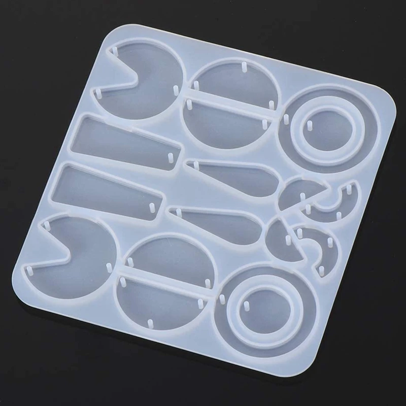 

2PCS Silicone Earring Mold, Earring Resin Mold, Jewelry Making Tools, Suitable for Craft Lovers