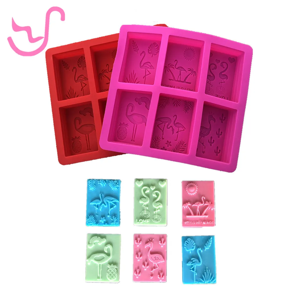 

Бесплатная доставка Классическая Фламинго формы силиконовые формы для мыла DIY бар ручной инструмент для производства мыла ремесленные фор...