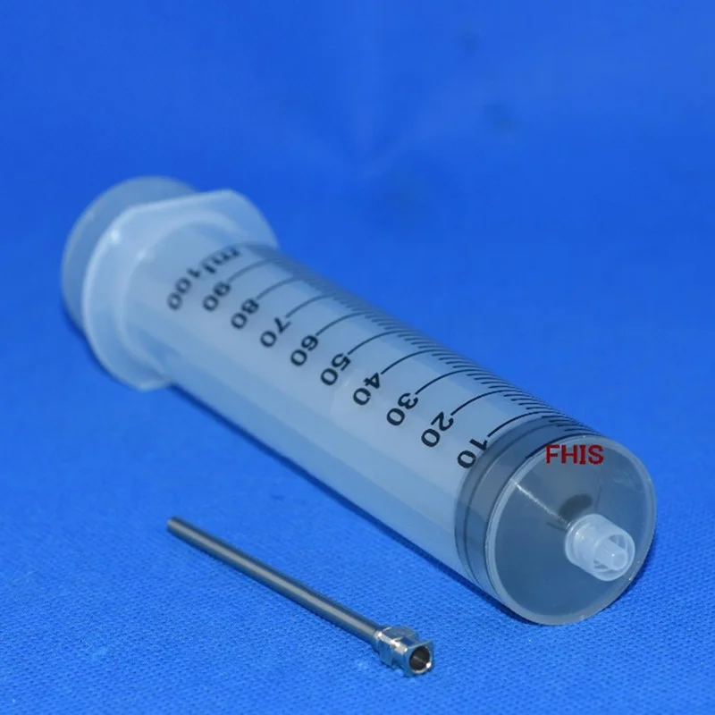 Иглы из нержавеющей стали 10 г большой объем пластиковой иглы для шприца и