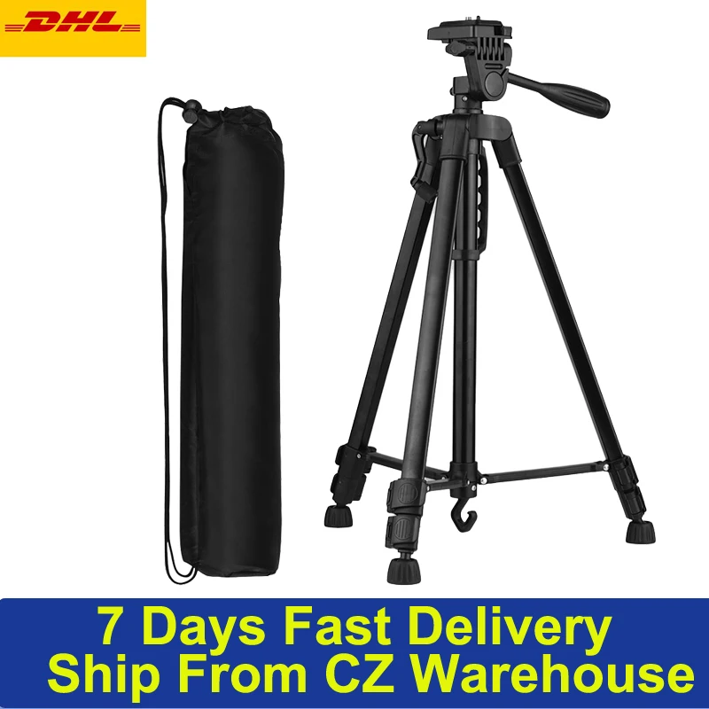 Штатив для фотокамеры Andoer легкий держатель телефона из алюминиевого сплава с