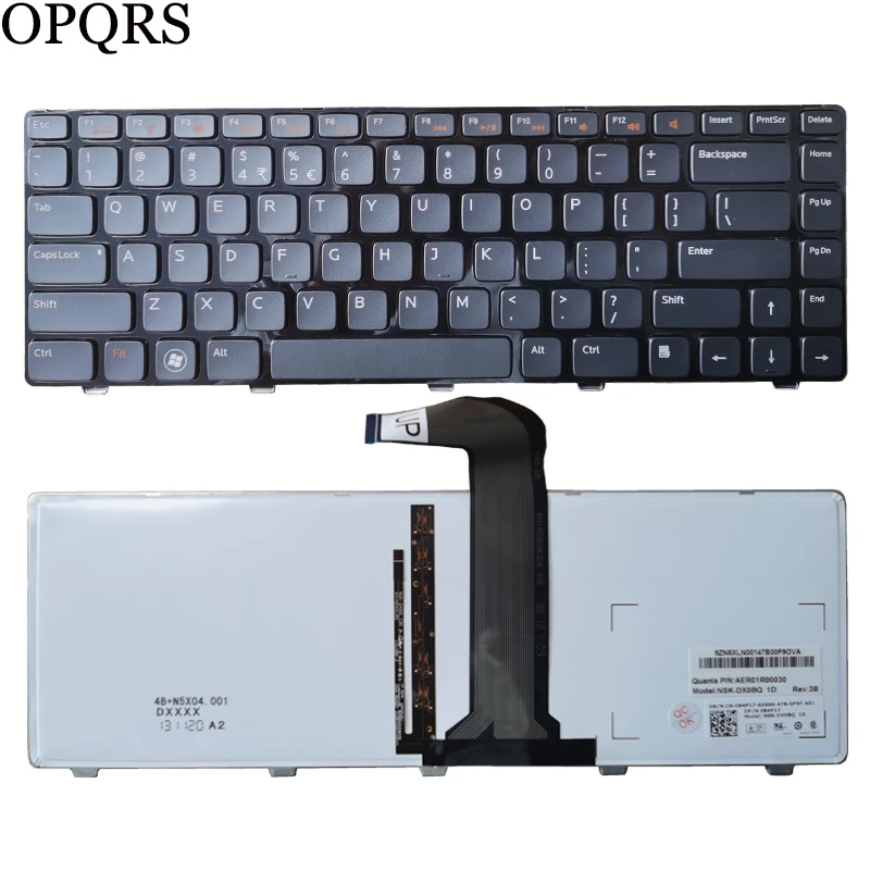 

NEW FOR Dell Vostro 1445 1450 1540 1550 2420 2520 3350 3450 3460 3550 3555 V1440 US Laptop Keyboard With backlight