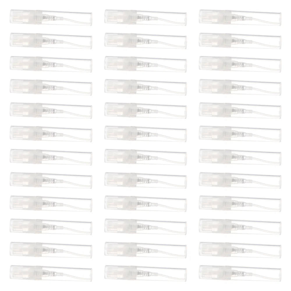 

60pcs Perfume Empty Bottles Mini Spray Bottles Cosmetics Subpackaging Bottles Makeup Sample Containers 3ml