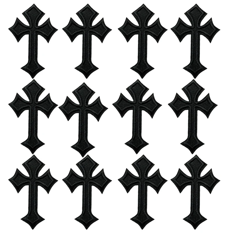 10 шт. патчи Pulaqi с изображением Иисуса и Красного Креста