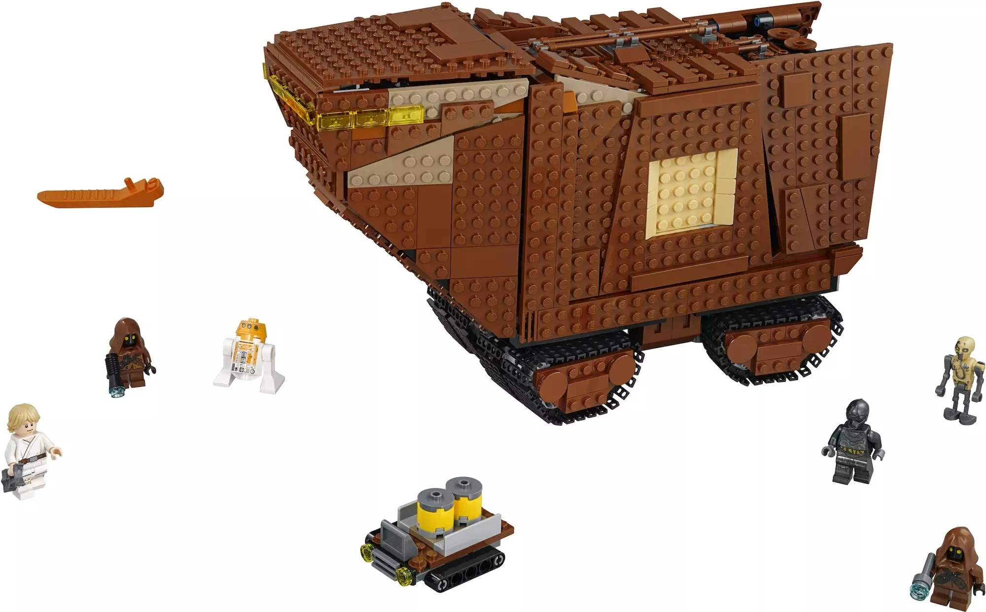 05146 05146 05007 05040 05070 05090 05130 05066 05049 Звездные войны Sandcrawler, untuk) Строительные блоки, игрушки, совместимы с 75220 - Цвет: 05146