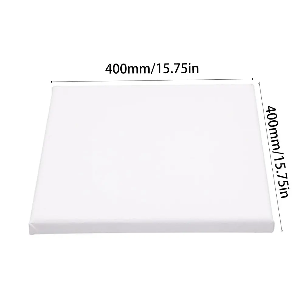 Белая пустая квадратная Художественная холст деревянная доска рамка для