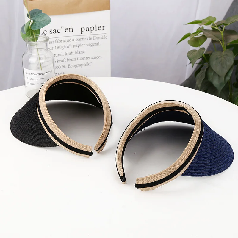 Новинка летняя женская дизайнерская пляжная пустая Панама Женская Регулируемая