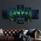 Illidan Stormrage World of Warcraft, игровой постер, рисование, искусство, HD, холст, картины, настенное искусство для домашнего декора, без рамки