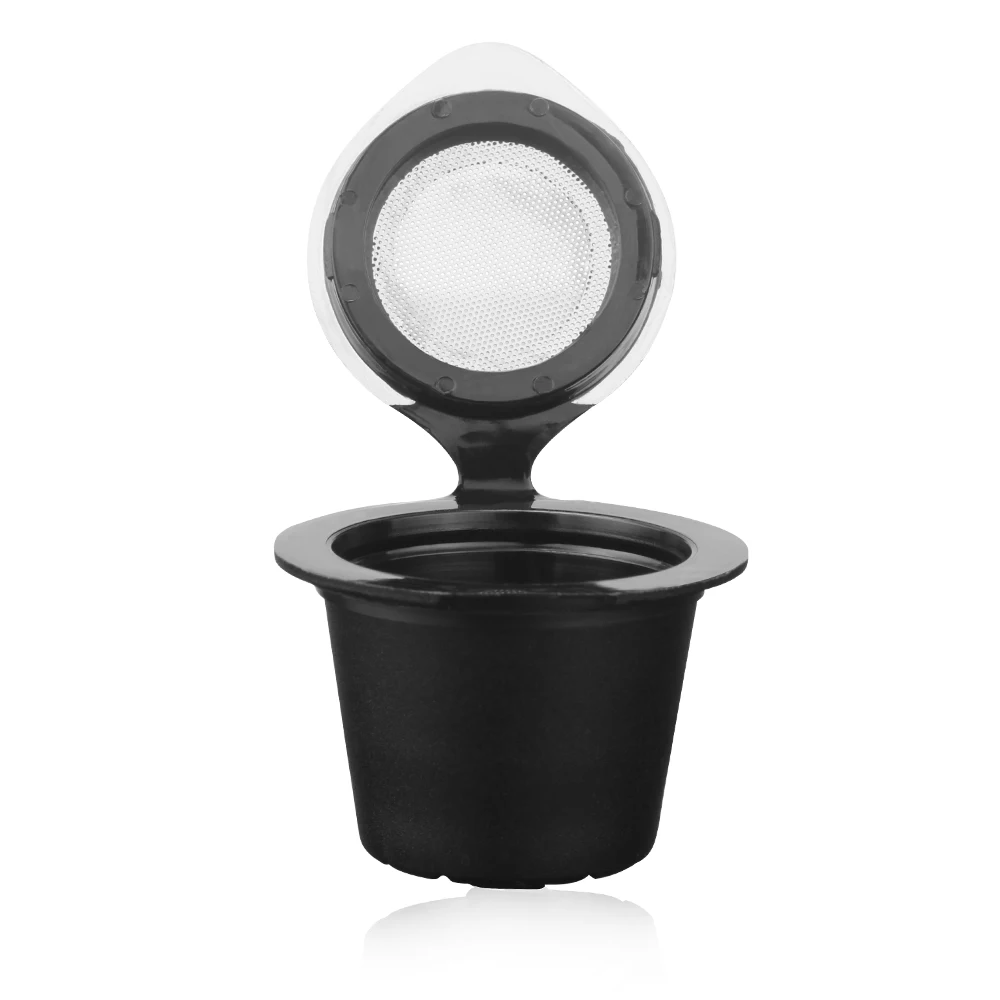 Фильтры для кофе Nespresso из нержавеющей стали Mech многоразовые кофейные капсулы Pod капельница корзина чашка Cafeteira серебро золото