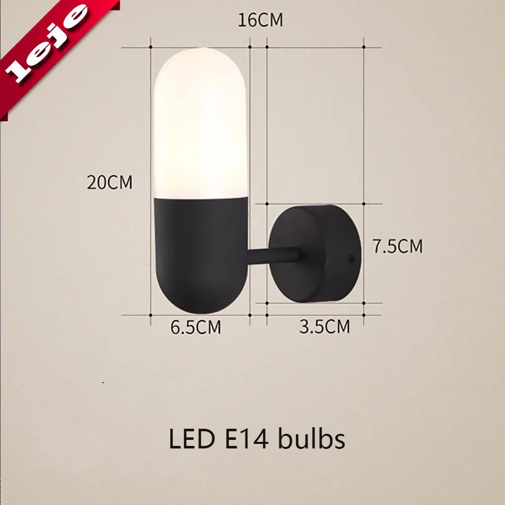 Капсульная светодиодная настенная лампа для крыльца настенный светильник 7 Вт