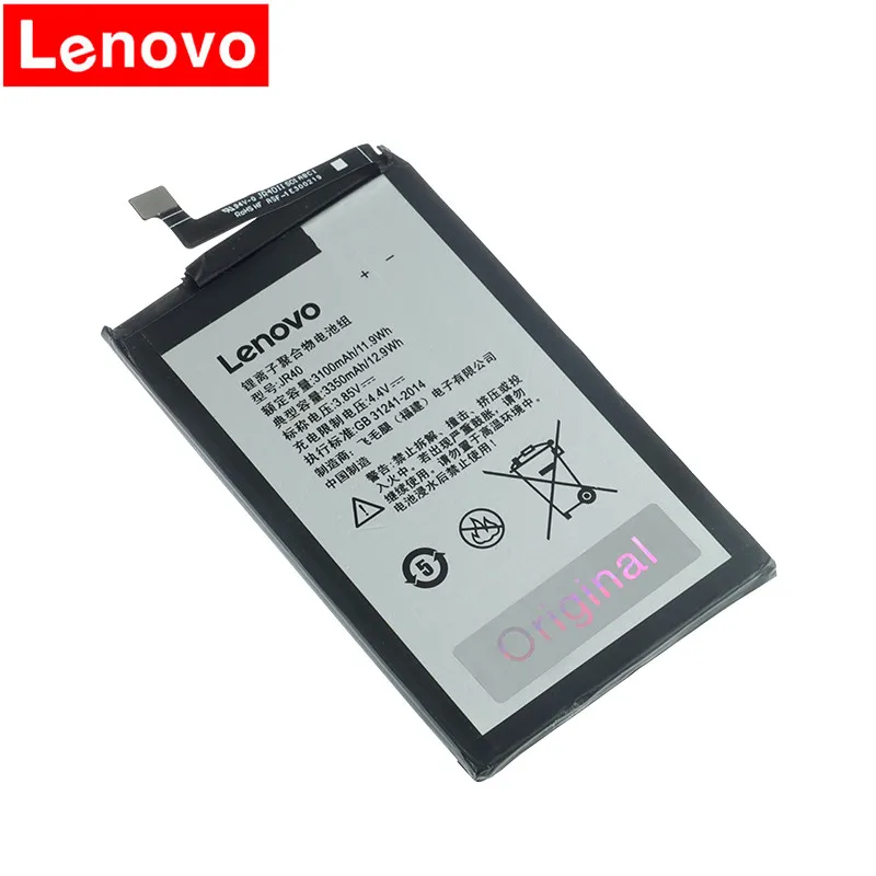 Lenovo JR40 Оригинальный аккумулятор для Z5 Pro L78031 GT L78032 батарея 3350 мАч Мобильный
