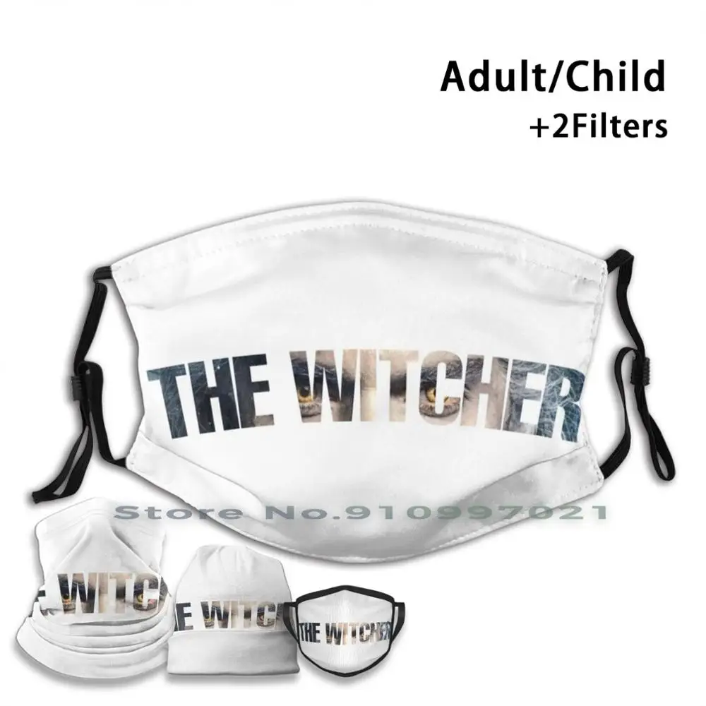 

The Non-Disposable Mouth Face Mask Pm2.5 Filters For Child Adult 3 Geralt Rivia Geralt Of Rivia Gaming Text Colored Detailed