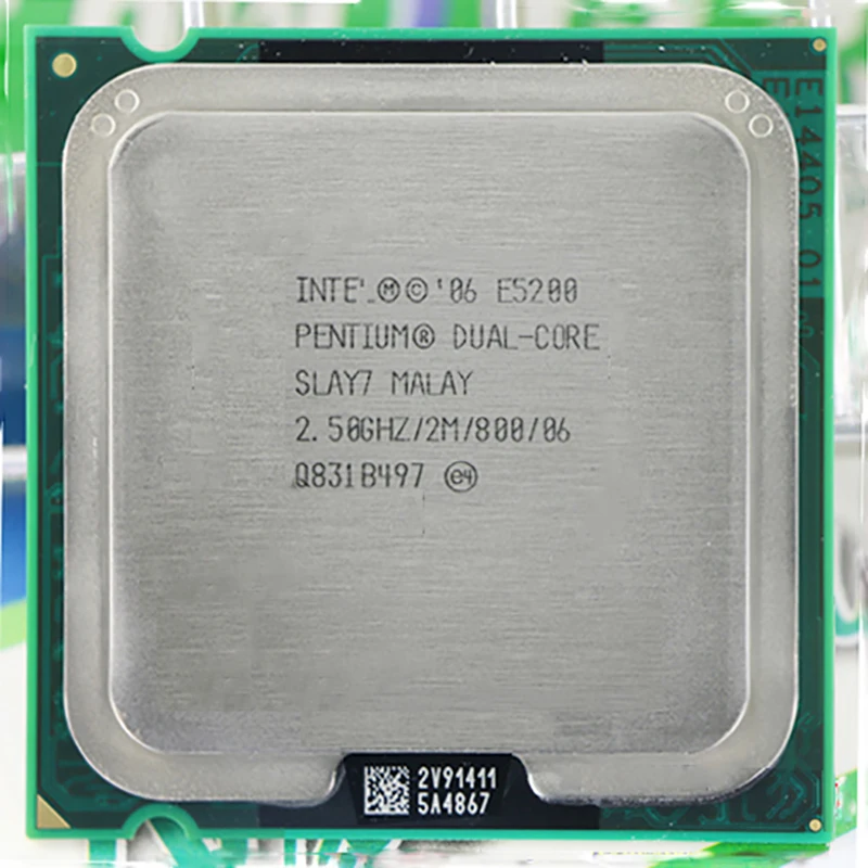 Двухъядерный процессор Intel Pentium E5200 (2 5 ГГц/2 м/800 ГГц) Socket 775 бесплатная доставка |