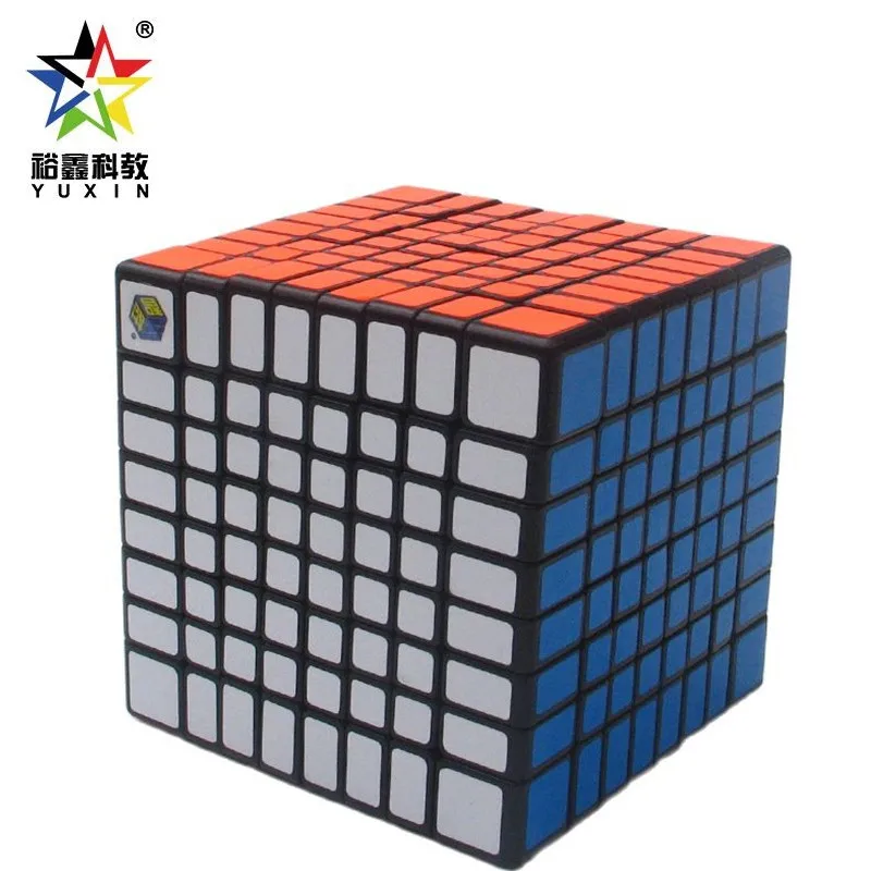 Фото Оригинальный Yuxin Huanglong 8x8x8 Magic Speed Cube Professional Challenge 8-слойная игра-головоломка Magico Cubo 8x8 Детский подарок Игрушки игры №1