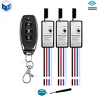 Реле Joydeal 433 МГц, 3,6 В постоянного тока, 6 в, 12 В, 1 канал, беспроводной Радиочастотный мини-переключатель дистанционного управления, приемник и передатчик для светильник Ной ленты