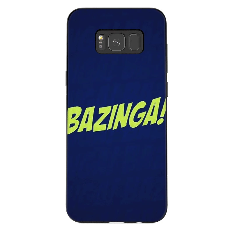 Силиконовый чехол для телефона samsung J6 A70 A60 A50 A40 A30 A20 A10 A9 A8 A7 6 A5 A3 крышка Bazinga с