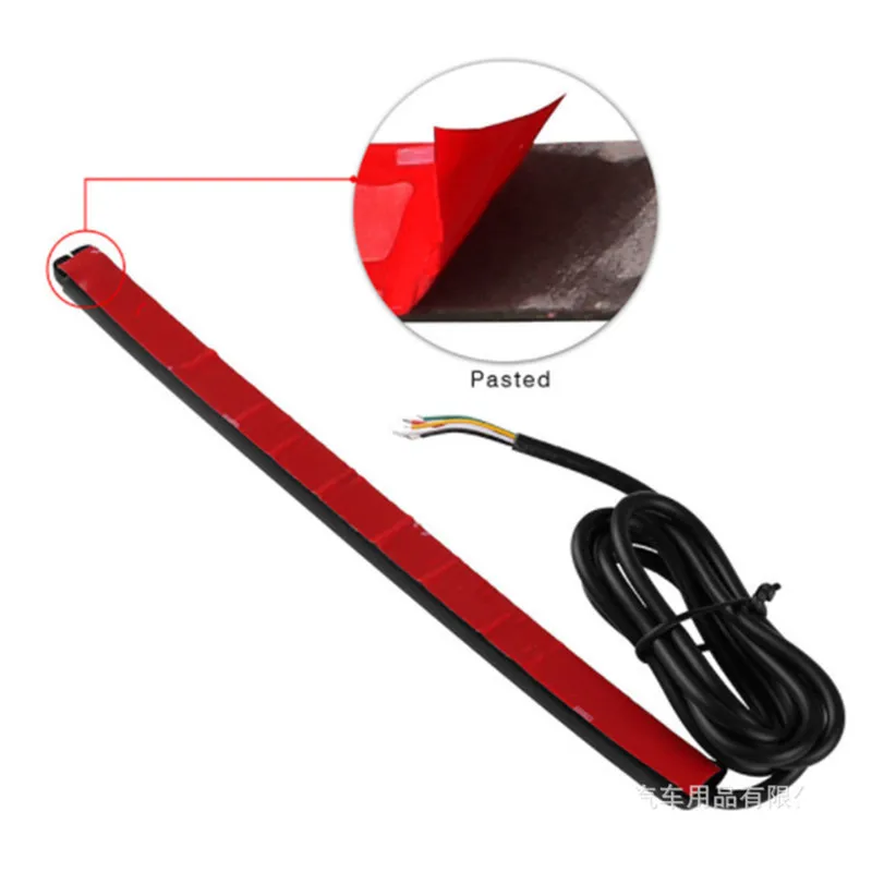 1 шт. мотоциклетный красный желтый Обесцвечивающий светодиодный скремблер