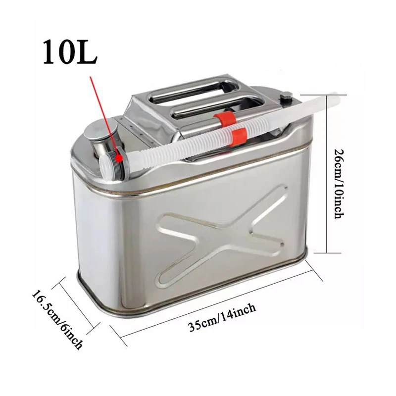 Металлический топливный бак из нержавеющей стали 201 емкость для масла бензина