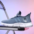 Кроссовки мужские сетчатые ульсветильник, дышащие, с мягкой подошвой, спортивная обувь для бега, размер 39-46