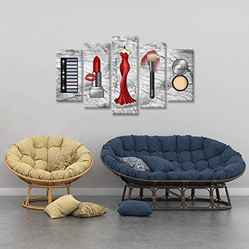 5 шт. красная помада тени для век | Дом и сад