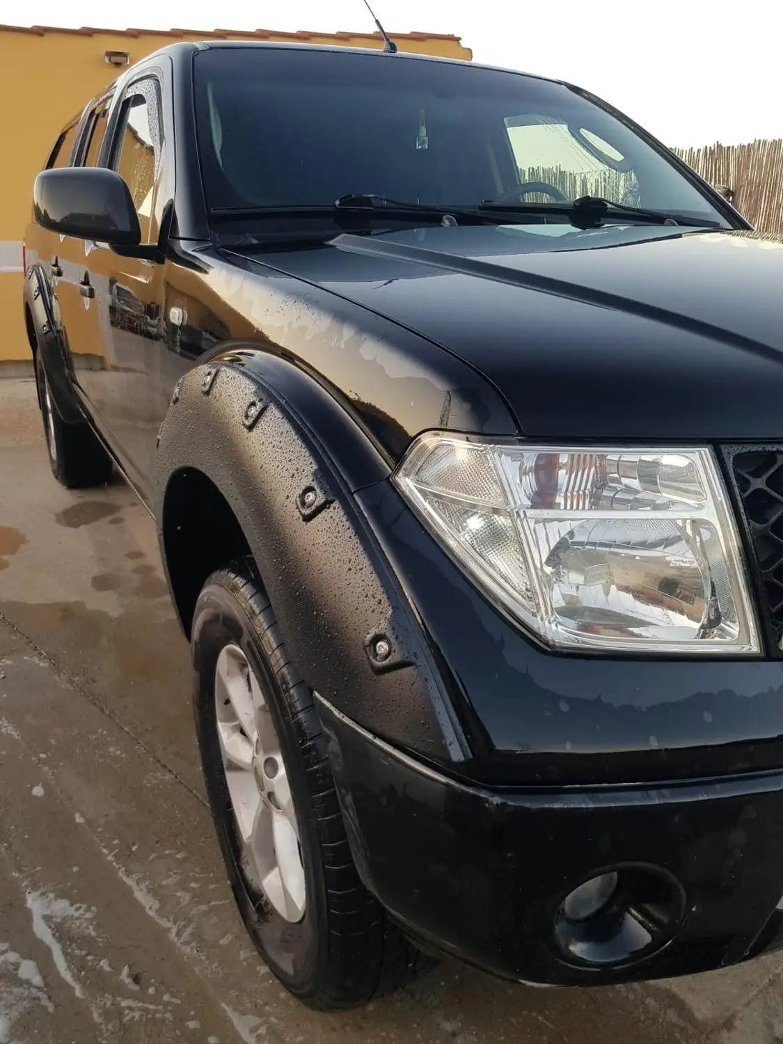 Крыло Колеса арки крыло вспышки для Nissan NAVARA Frontier D40 2006 2013 с прикроватной тумбочкой