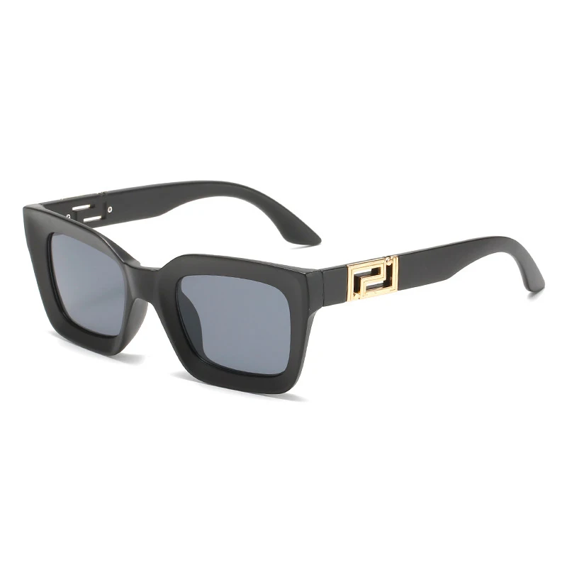 

Модные леопардовые Квадратные Солнцезащитные очки для женщин 2022 брендовые дизайнерские очки с заклепками винтажные прямоугольные мужские солнцезащитные очки UV400
