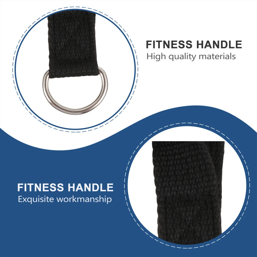 

2 Pcs Resistance Band Handles Grips Fitness Strap Handle Heavy Duty Cable Handle