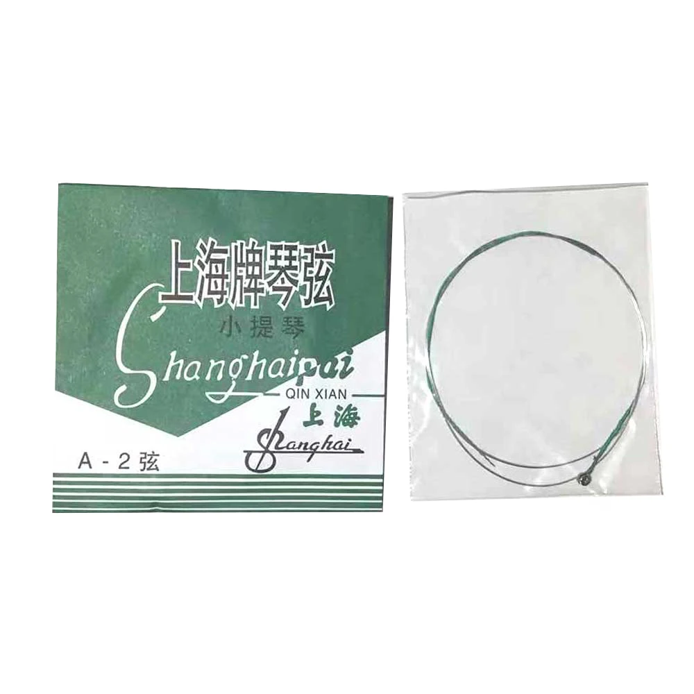 4 шт./компл. E/A/D/G Струны для скрипки Shanghai хромированные стальные струны 1/2 ниже 3/4 4/4