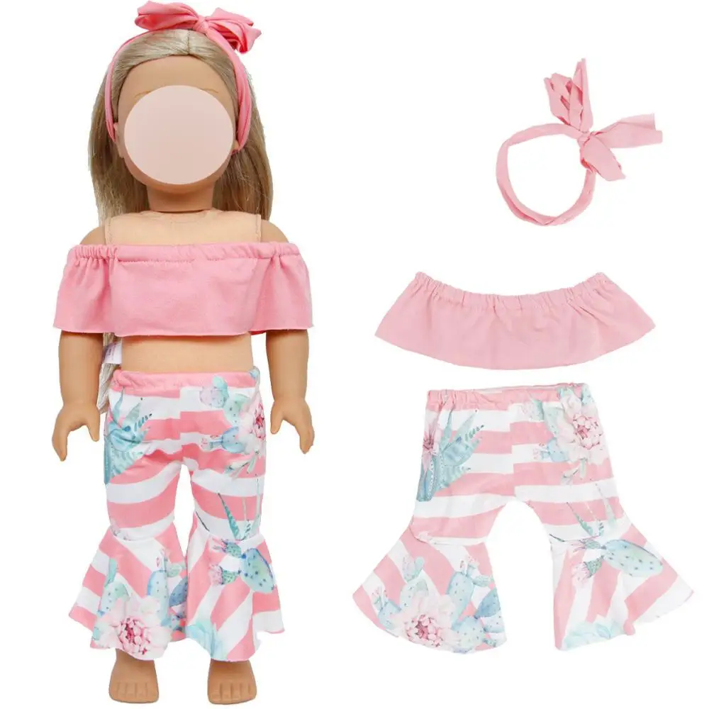 Модная повязка на голову с плоскими плечами и штанами 1 комплект аксессуары для