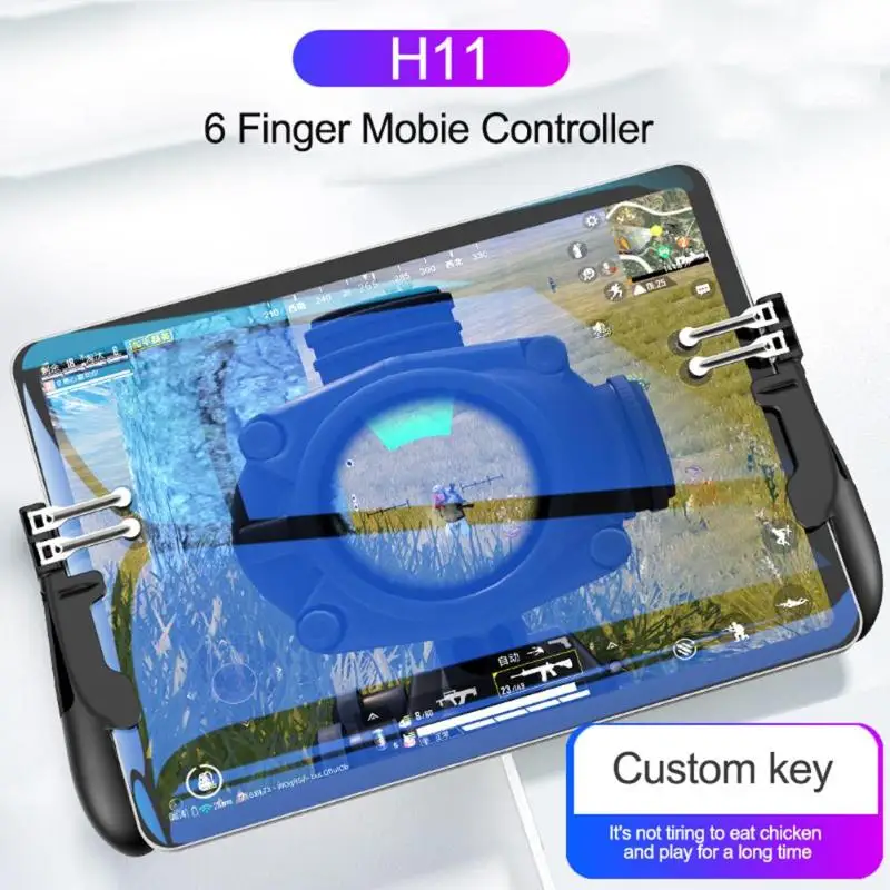 Мобильный контроллер PUBG для планшетов 2 шт. геймпад Ipad iPhone samsung игровой триггер