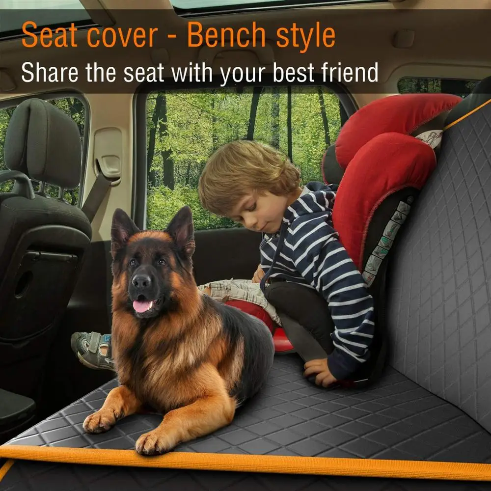 

CN Lanke Cane Sedile Posteriore Auto Della Copertura Della Protezione Impermeabile Antigraffio Antiscivolo Amaca per Animali