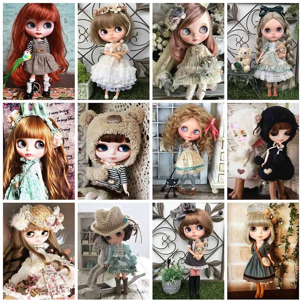 

Full Diamond 5D DIY Diamond Embroidery Girl Full Square Diamond Painting Cross Stitch Cartoon Picture Of Rhinestones Crafts Kit