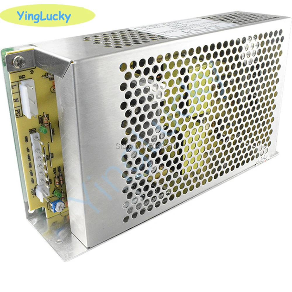 Yinglucky-máquina de grúa de alta potencia, interruptor de encendido de juego Arcade, fuente de alimentación de 220VAC + 5V 3A/+ 12V 8A/+ 24V 2A/+ 48V 4A