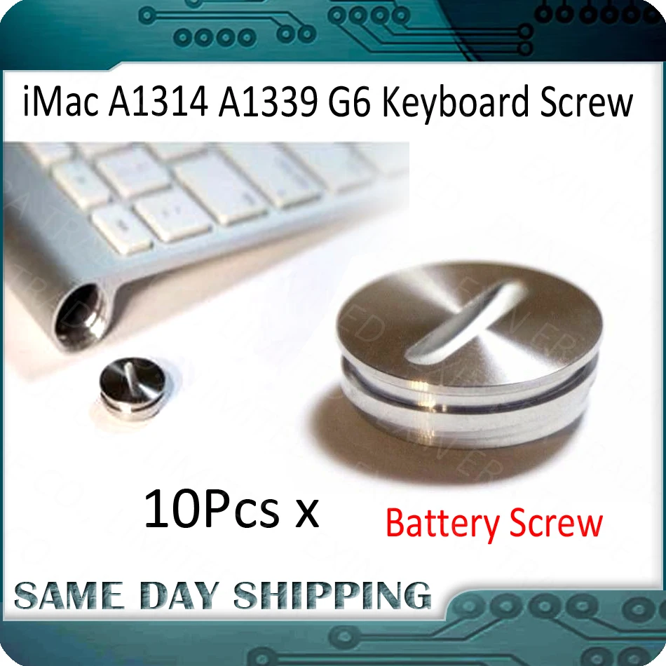 10Pcs Original for Apple G6 Wireless Bluetooth Keyboard A1339 A1314 Battery Cover Cap Lid Replacement |
