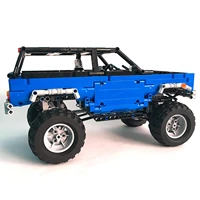 834pcs moc 15217 rc trial contest truck off road vehicle model building blocks set authorized and designed by paave