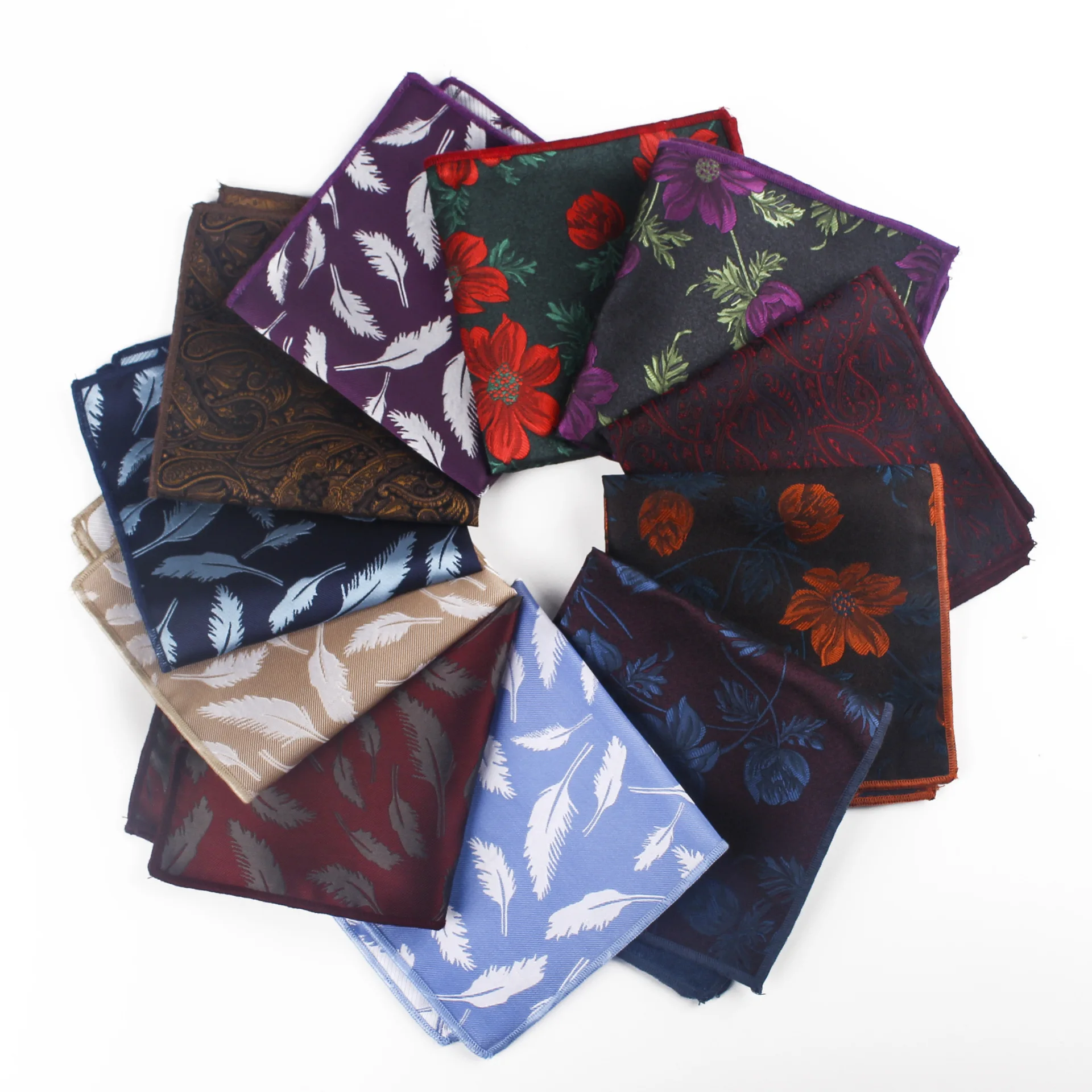 

2020 Новинка цветочный Печатный платок для Для мужчин костюмы полотенце для сундуков носовые платки для джентльменов Для мужчин платки Для М...