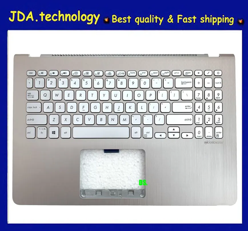 MEIARROW 95% 100% новая верхняя оболочка для Asus VivoBook S15 S5300U/F S530 Подставка рук US клавиатура