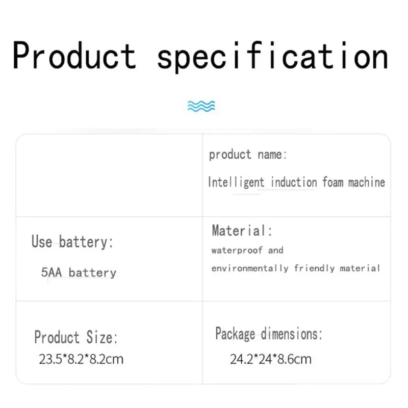 Умный индукционный автоматический дозатор мыла устройство для вспенивания рук