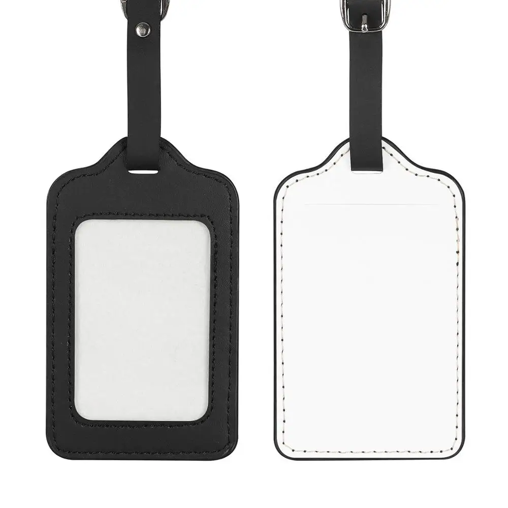 

Nopersonality Custom Image Luggage Tag Leather Travel Accessories Suitcase ID Address Holder Baggage Boarding Tag Portable Label