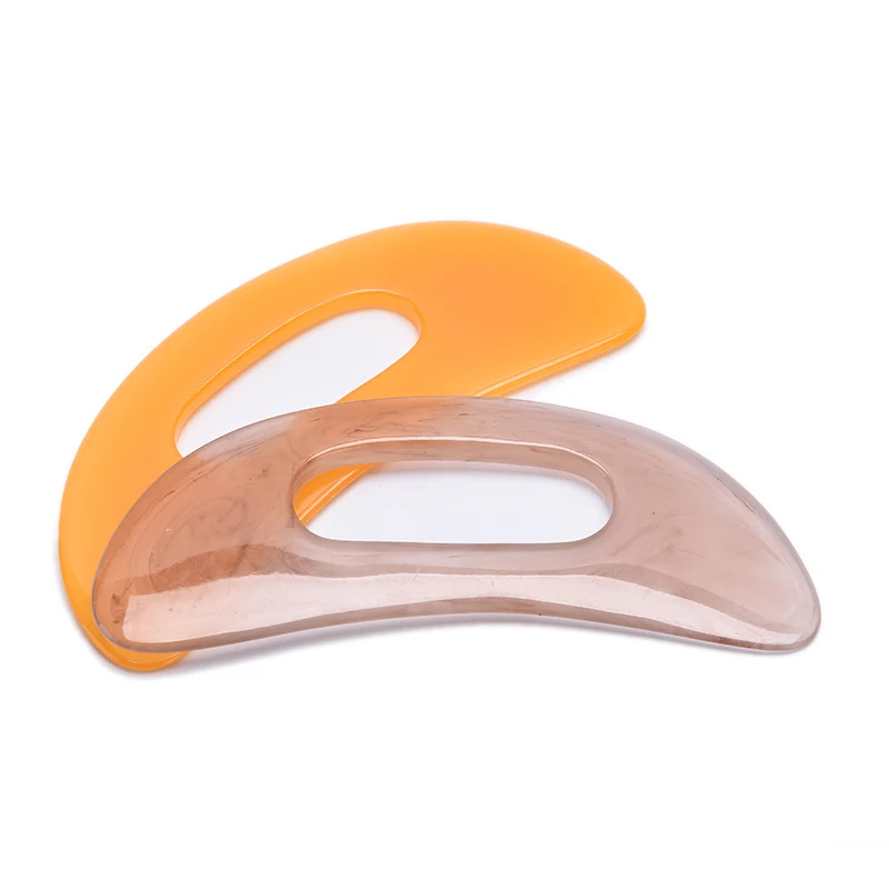 

Beeswax Gouache Scraper Resin Guasha Board Back Neck Body Acupuncture Scrapping Therapy Gua Sha Massage Tool Health Care