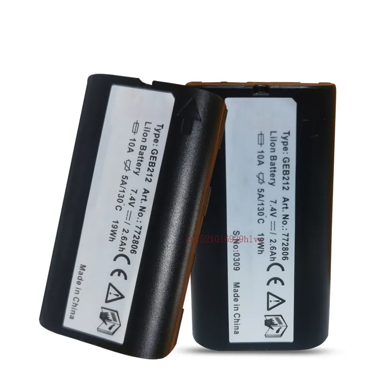 Новый литий ионный аккумулятор для ATX1200 RX1200 GPS 7 4 GRX1200/GPS 2 шт. 2600 в 1200