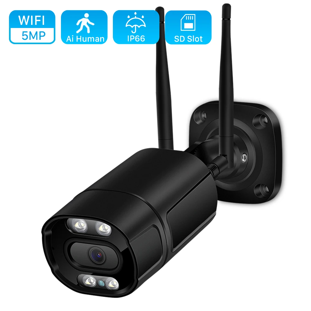 Câmera de Segurança Câmera sem Fio ip ao ar Nuvem Wifi Câmera Livre 3mp Cor Infravermelho Visão Noturna wi fi 1080p hd ai Humano Detectar 5mp