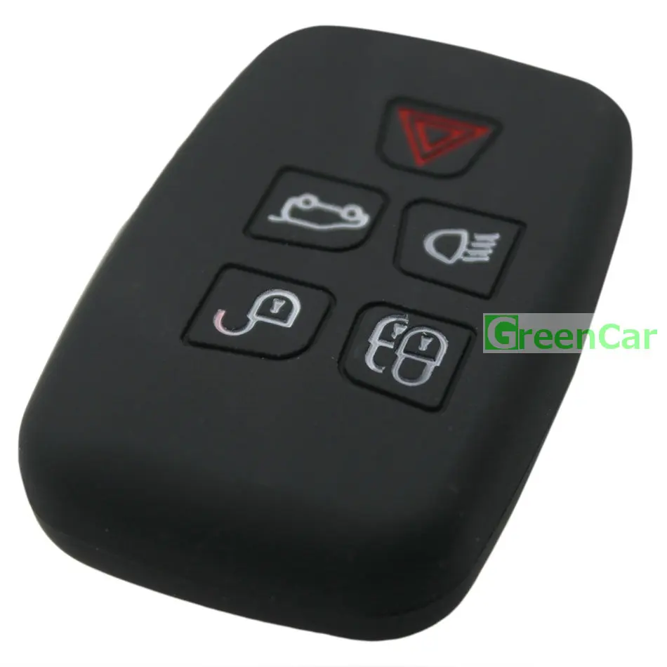 1 шт. 5 пуговиц яркая обложка для LandRover Discovery 3 4 Evoque Freelander 2 дальномер|silicone car key|freelander
