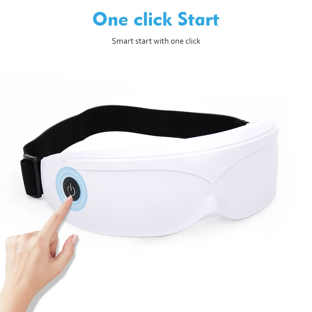 

New Smart Eye Massager Vibration Eye Massage Instrument Eye Fatigue Massage Glasses Therapy Glasses Eye Care Device