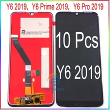 Wholesale 10 Pcs/Lot for Huawei Y6 2019 LCD Y6 Prime 2019 screen Y6 Pro 2019 display with touch assembly