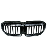single line bright black front air intake grille for 2019 bmw 3 series refitting grille g20 g28